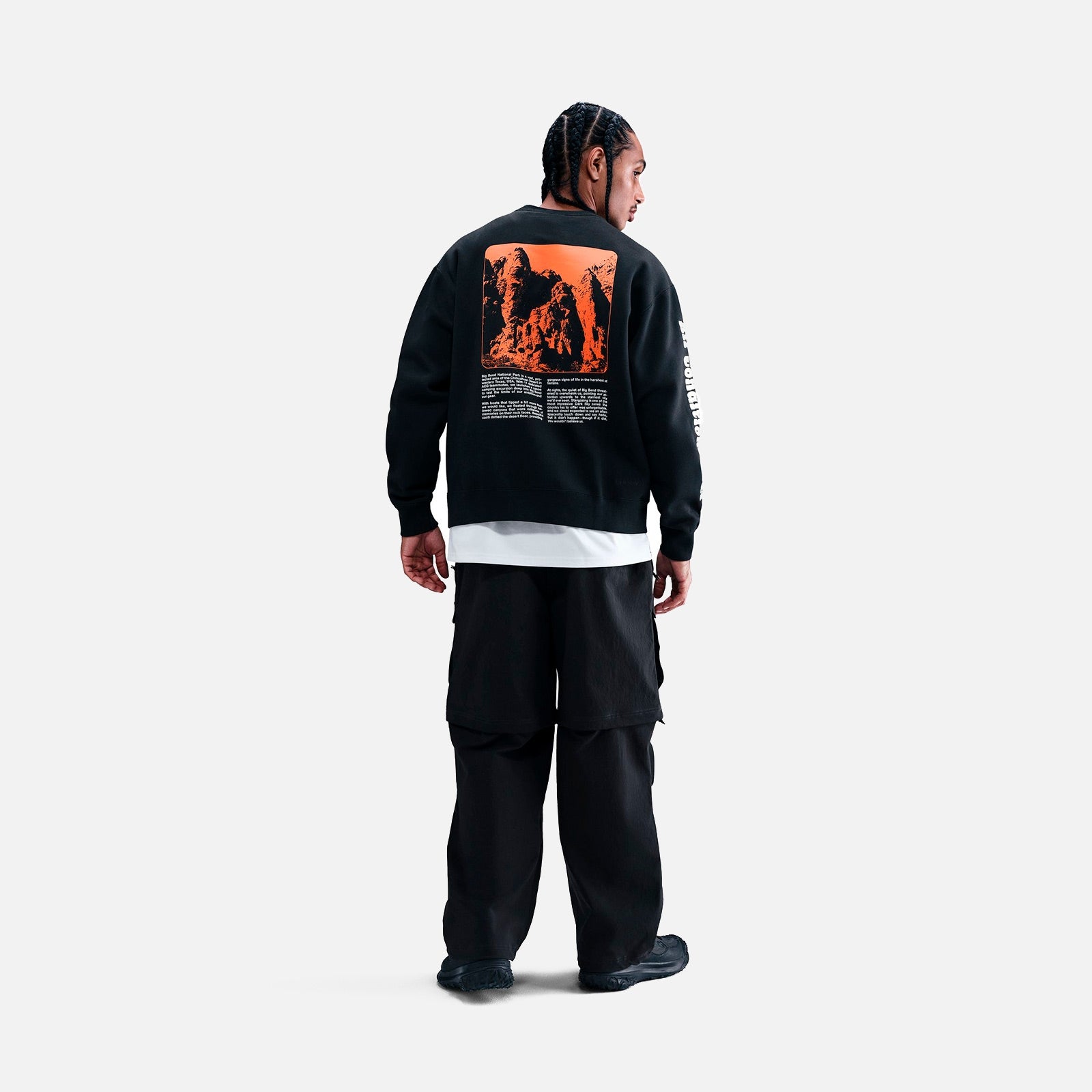 ACG Tuff Fleece Crewneck HV1119 010