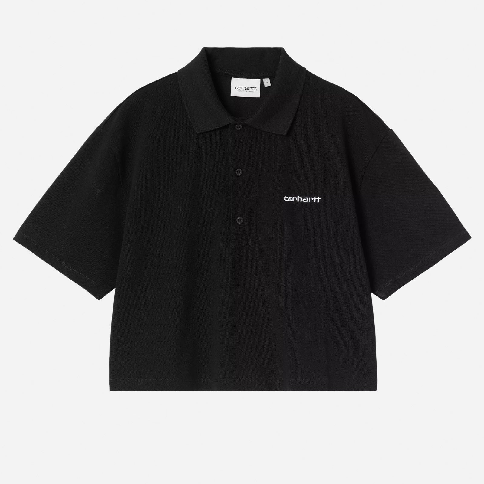 W S S Carhartt Script Polo T Shirt I0345530D2XX