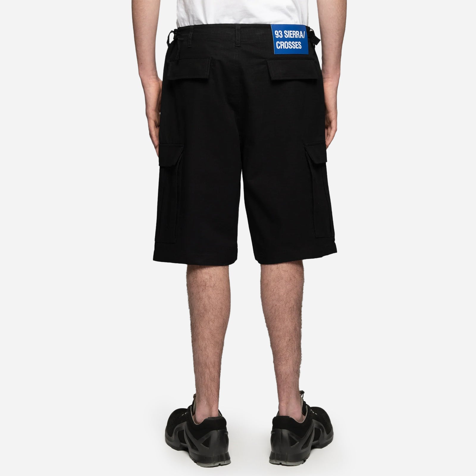 Black Ripstop Cargo Shorts SS2693SCBRCS BLK