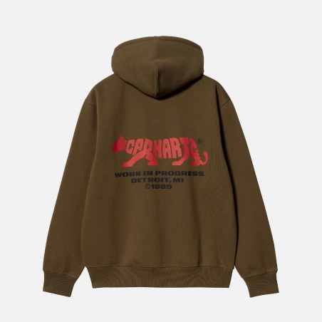 Carhartt WIP Hooded Rocky Script Sweat I033241.1ZD.XX | 4Elementos