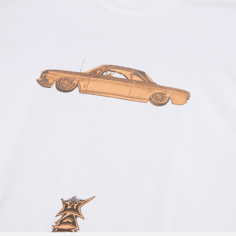 Car Club S s Tee TS02168 WHT