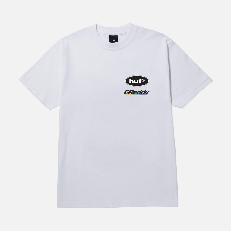 X Greddy S s Tee TS02271 WHT