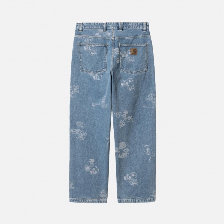 Carhartt WIP Stamp Pant 'Maitland Stamp' I033745.2LN.35 | 4Elementos