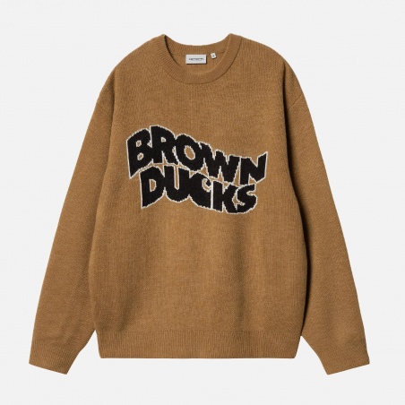 Carhartt WIP Brown Ducks Sweater I033863.HZ.XX | 4Elementos