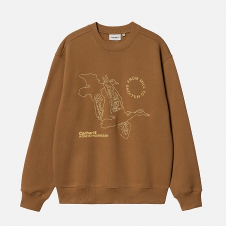 Carhartt WIP Flying Ducks Sweat I033938.HZ.XX | 4Elementos