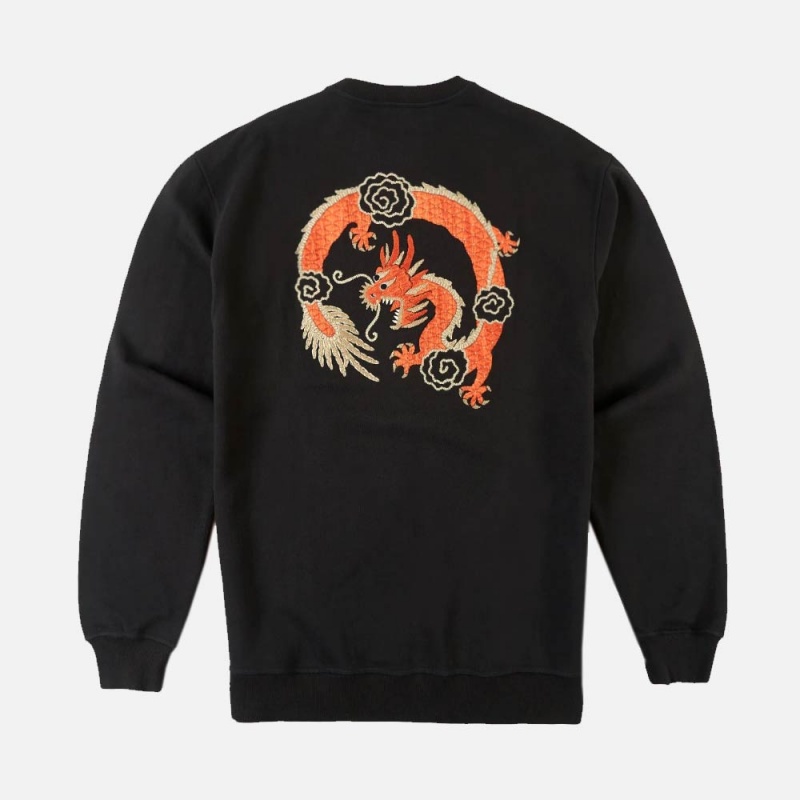 6351 Black Souvenir Organic Crew Sweat