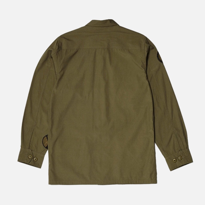 2004 Olive Jungle Fatigue Overshirt