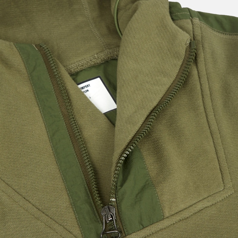 2025 Olive Riverne 20 Tech Hooded Sweat