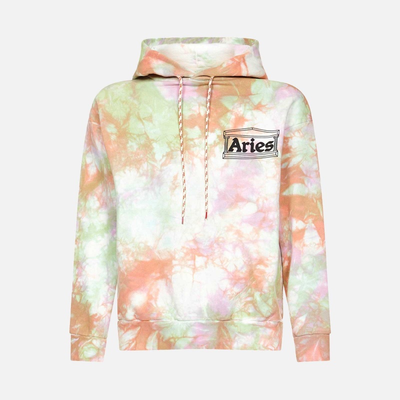 FSAR20555 MLT Tie Dye Temple Hoodie