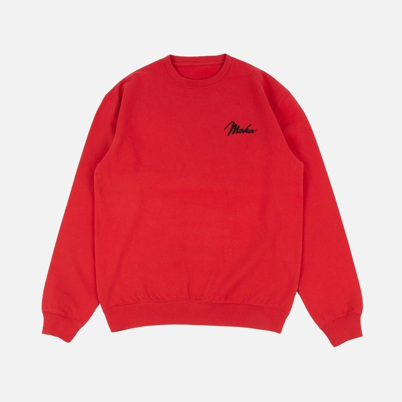 3588 Red Peter s World Tour Crewv Sweat