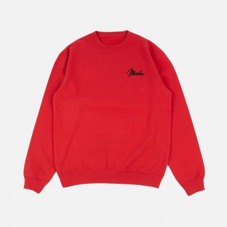 Maharishi 3588-Red Peter's World Tour Crewv Sweat | 4Elementos