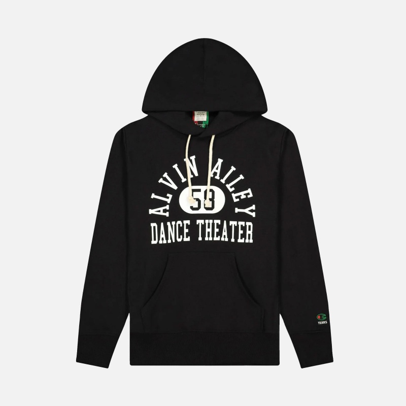 216340 BLK Hooded Sweatshirt