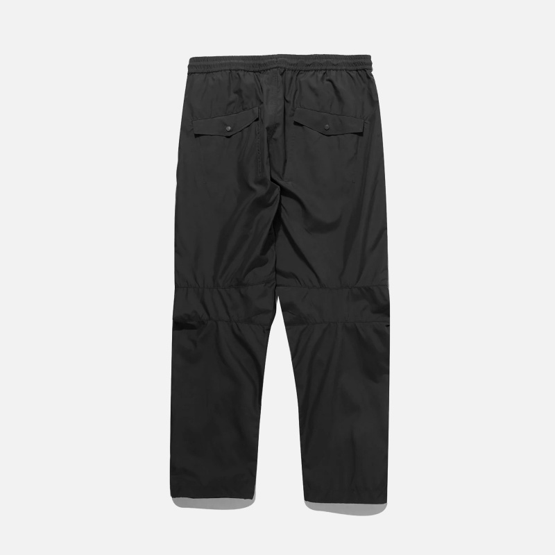 8054 BLACK Tech Side Seamless Track Pants