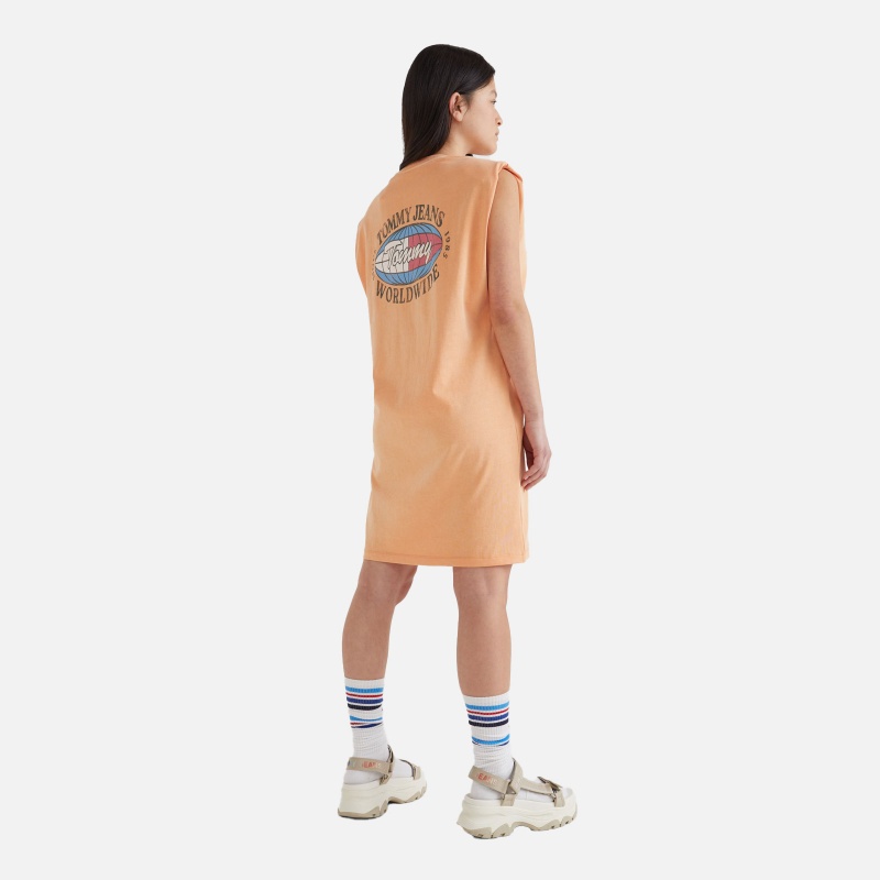 DW0DW12885SEV Surf Globe Tee Dress