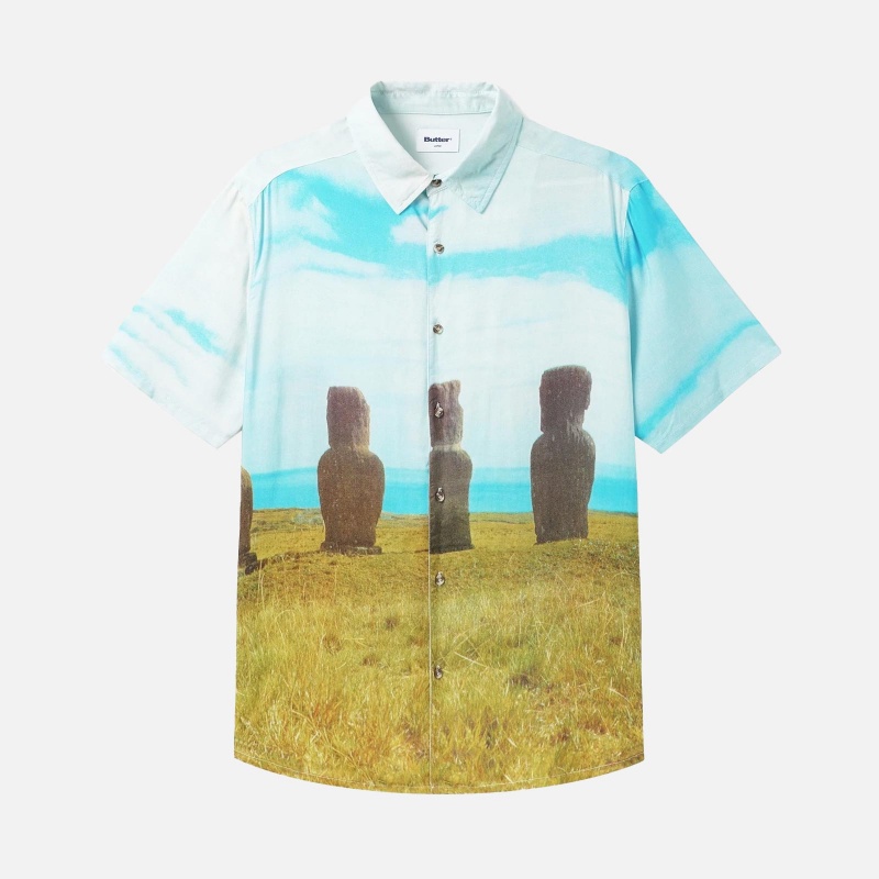 BGSS22MS MULT Moai S S Shirt