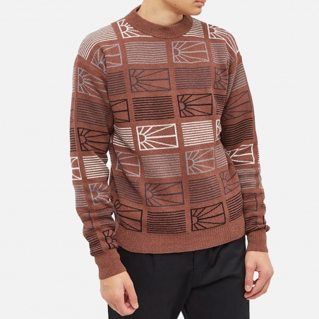 Rassvet Logo Sweater Knit PACC11N003-BWN | 4Elementos