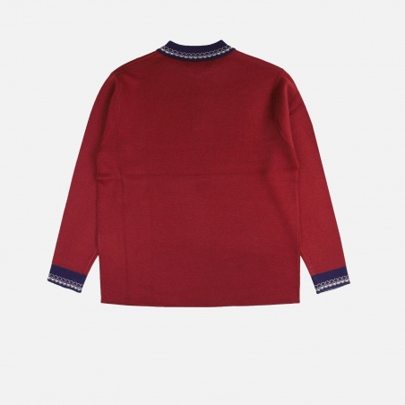 Rassvet Logo Polo Knit PACC11N004-RED | 4Elementos