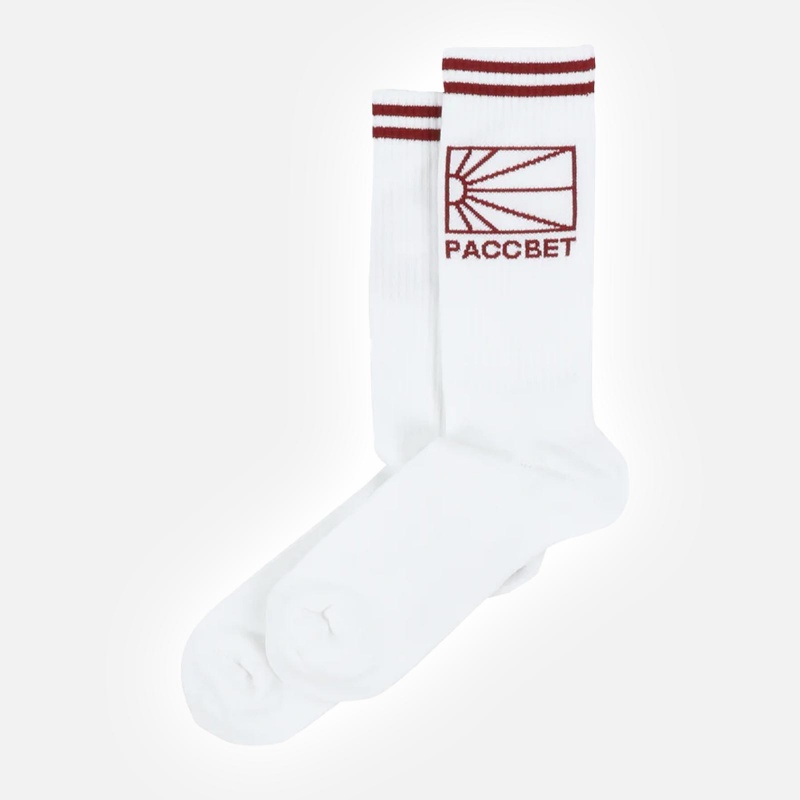 Logo Socks Knit PACC11K018 WHT