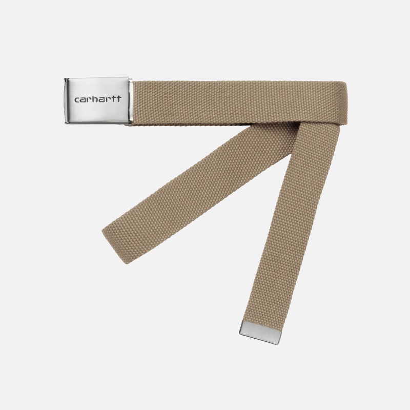 Carhartt WIP Clip Belt Chrome I0191768YXX