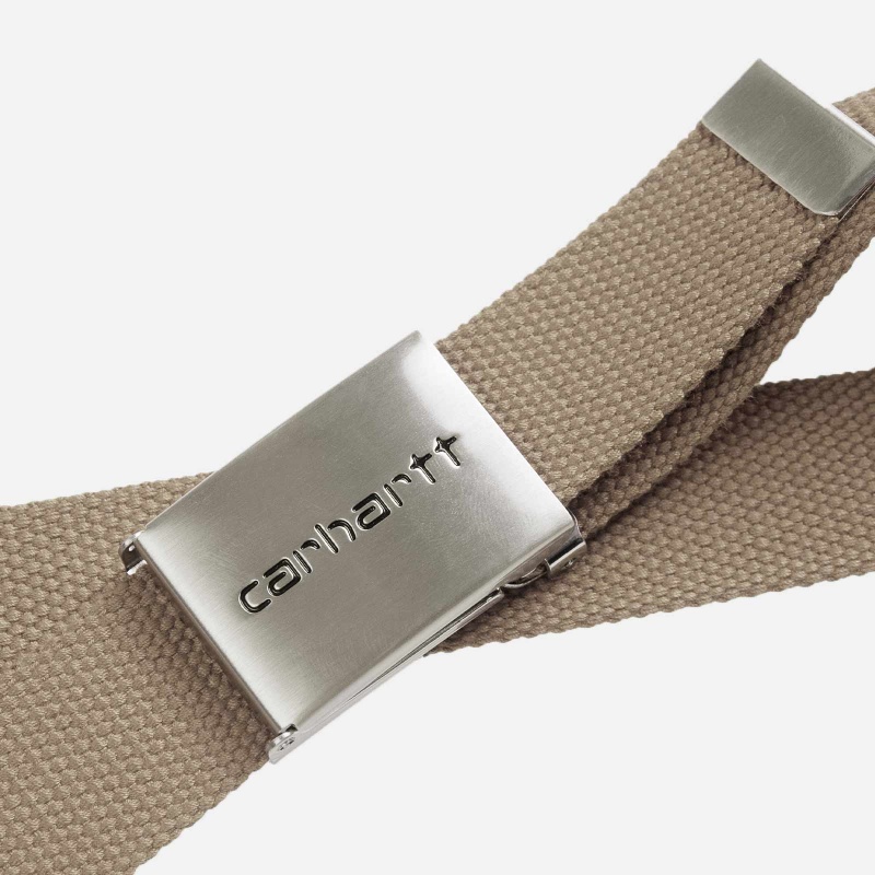 Carhartt WIP Clip Belt Chrome I0191768YXX