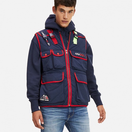 TOMMY JEANS DM0DM07380CBK TJM TECHNICAL VEST | 4Elementos