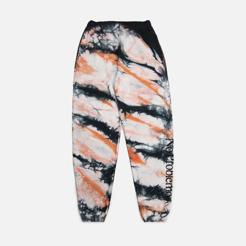 FSAR30222 MLT Tiger Dye No Problemo Sweatpant