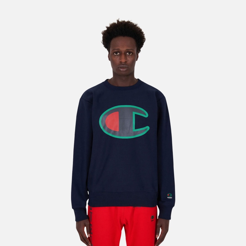 216339 NVY Crewneck Sweatshirt