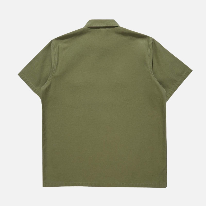 8088 OLIVE BBC News Modified Utility Shirt