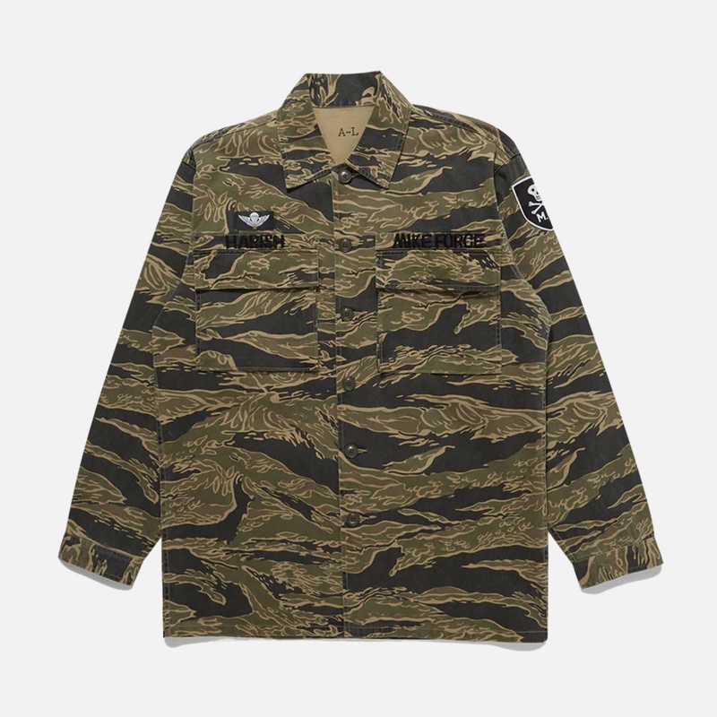 8120 GOLD Mike Force Camo Advisor s Overshirt