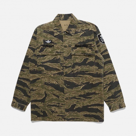 Maharishi 8120-GOLD Mike Force Camo Advisor's Overshirt | 4Elementos