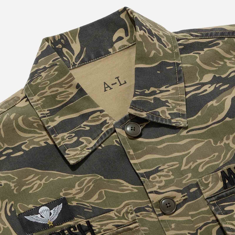 8120 GOLD Mike Force Camo Advisor s Overshirt