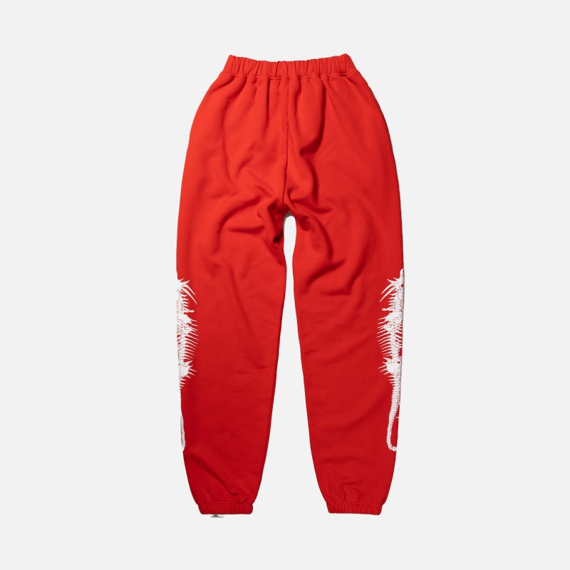 SSAR30013 RED Skeletor Dragon Sweatpant