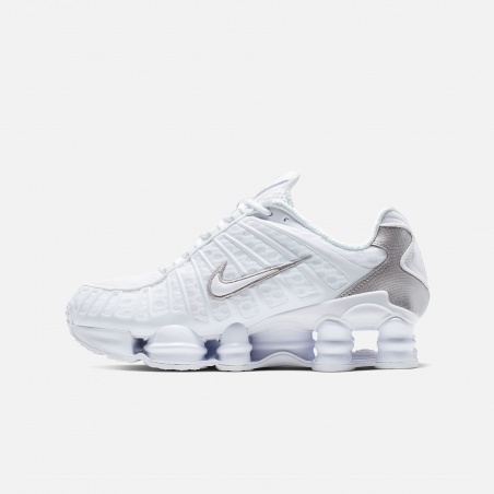 Nike Shox TL White Metallic Silver AR3566-100 | 4Elementos