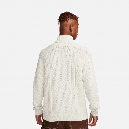 Nike Life Cable Knit Turtleneck Sweater FB7770-072 | 4Elementos