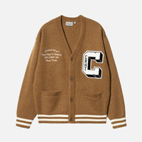 CARHARTT WIP Brown Ducks Cardigan I033862.1X4.XX