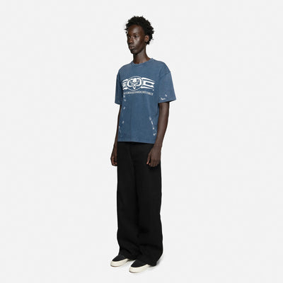 Splattered Hardcore T shirt FW93SCSHT BLU