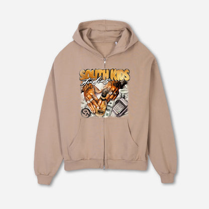 Make Moneygreat Again Zip SKS26MMAZ BRN