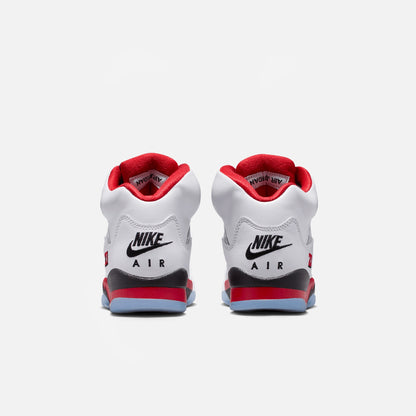 Jordan 5 Retro OG GS Fire Red Black Tongue HQ7980 101