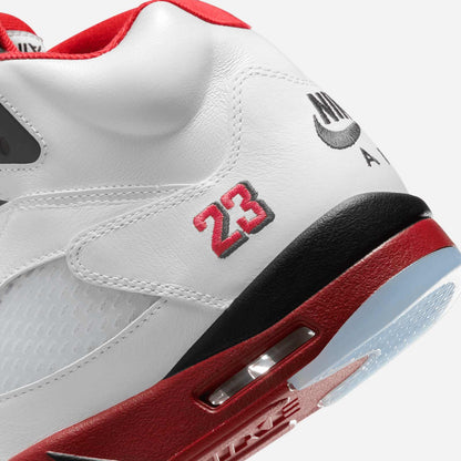 Jordan 5 Retro Fire Red Black Tongue HQ7978 101