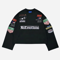 noemotions Racing Longsleeve NES26LS-BLK