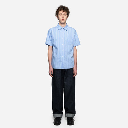 Striped Poplin SS Shirt SS2693SCSPSSS BLU