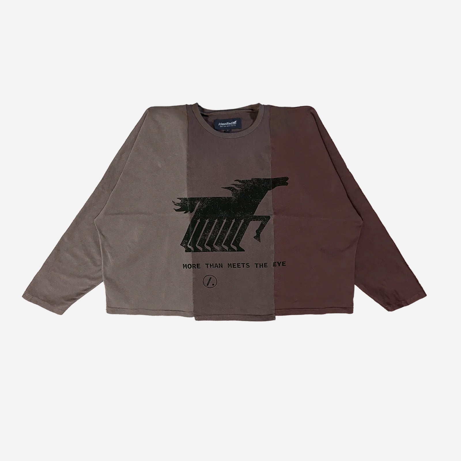 Statement Longsleeve Tee Reversible CLW25SLT BRN
