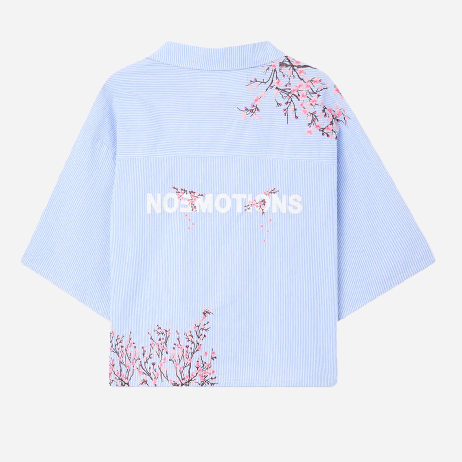 noemotions Flower Shirt NEF26FS-LBLUE