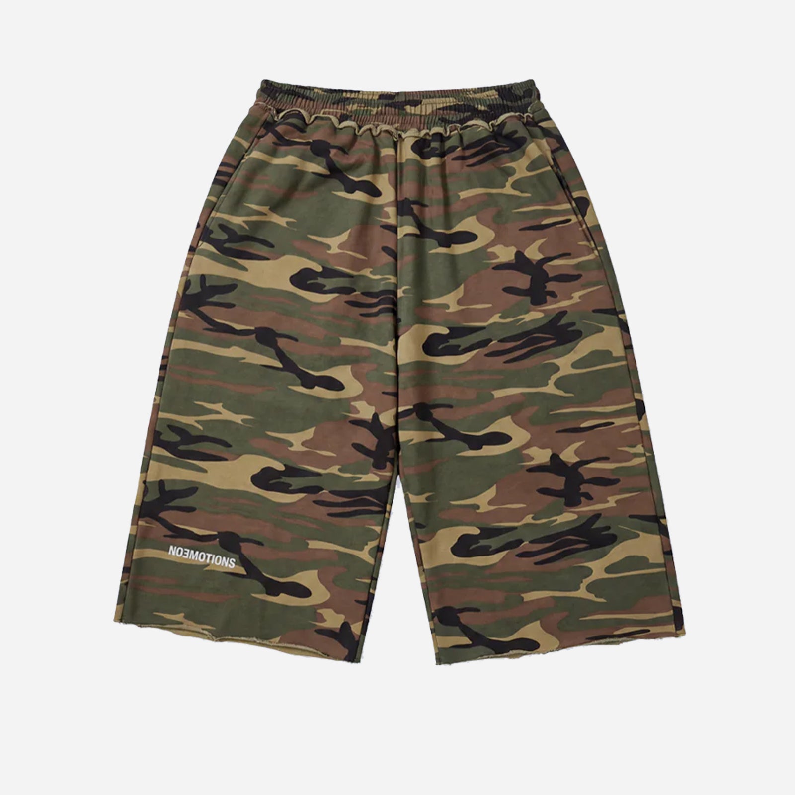 noemotions Camo Cotton Shorts NEF26CCS-CMO