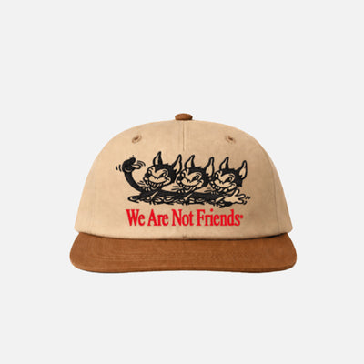 We Are Not Friends Three Little Wolves Hat WANF-FA2620