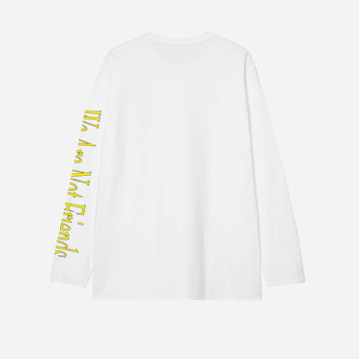 We Are Not Friends Not Human LS t-shirt WANF-WI2609