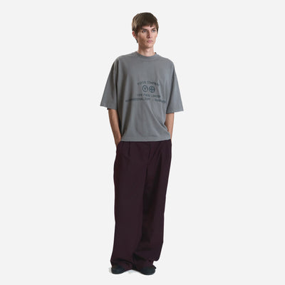 Yuxus Brace T-Shirt YXBTSFW26-GRY